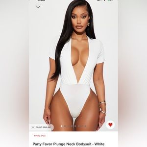 PARTYFavorPlunge FASHIONNOVA SIZE MEDIUM BRAND NEW